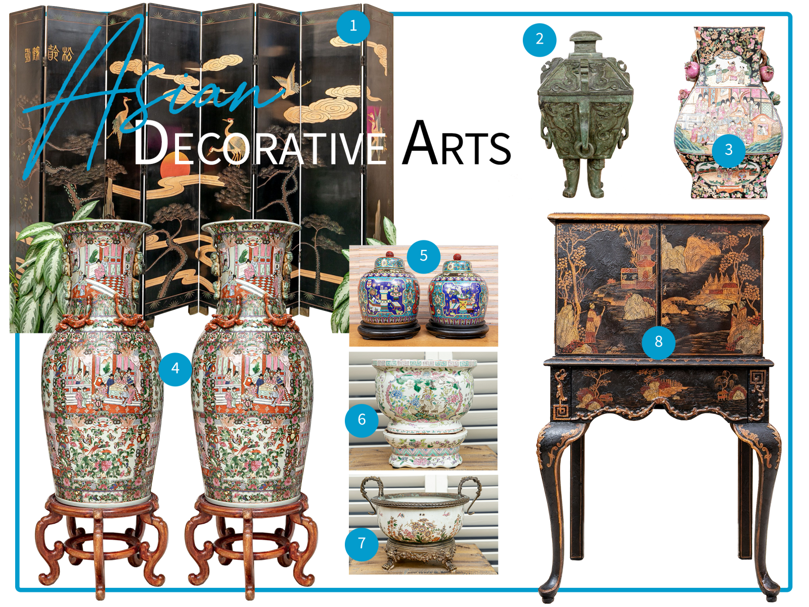 Fabulous Arlington TX Online Estate Sale Staff Picks - Asian Decorative Arts